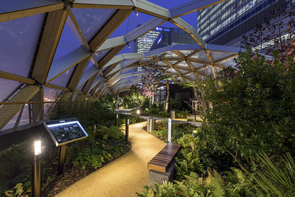 Structure of the month: London’s Canary Wharf to become an eco-friendly site for culture, sport, and biodiversity