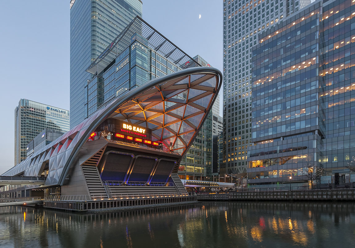 Structure of the month: London’s Canary Wharf to become an eco-friendly site for culture, sport, and biodiversity