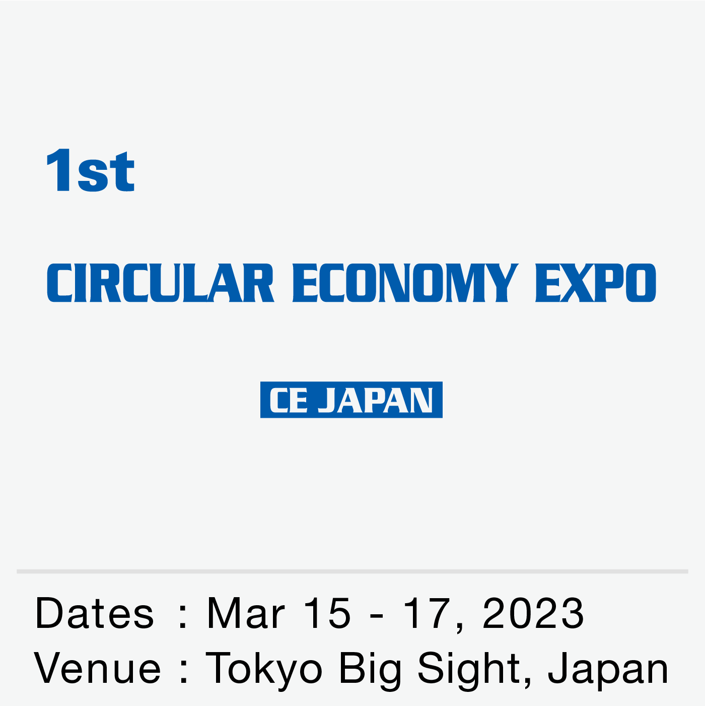 CIRCULAR ECONOMY EXPO