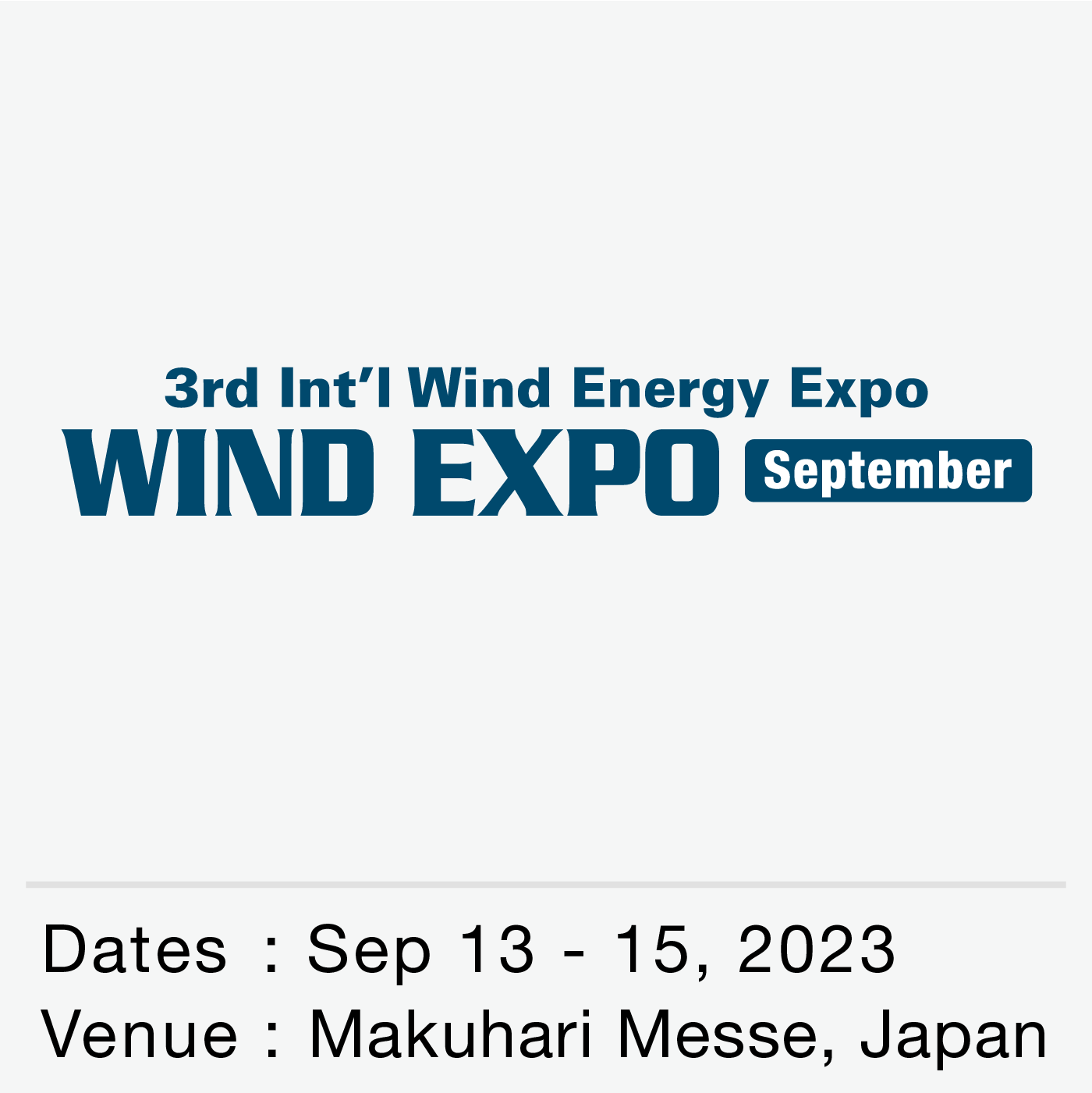 WIND EXPO [September]