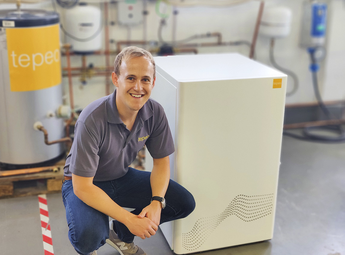 Among the technologies to have met the investment criteria of Clean Growth Fund is tepeo’s Zero Emission Boiler technology, through which boilers are powered by electricity and work like batteries to store heat efficiently until it is needed. Photo: tepeo